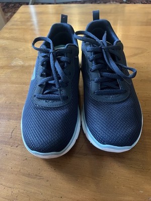 Women s Blue Sketchers sneakers Memory Foam Size 6