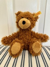 Steiff Charly Teddy Bear 012891 Plush Brown Stuffed Bear w/ Yellow Ear Tag