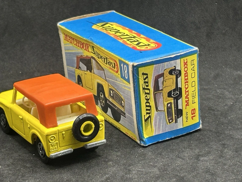 Matchbox Superfast MB18-A2: Field Car MINT in type G box - Image 3 of 4
