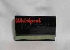 Vintage Whirlpool Corp Washer Dryers Matchbook Flint Michigan Advertising Full