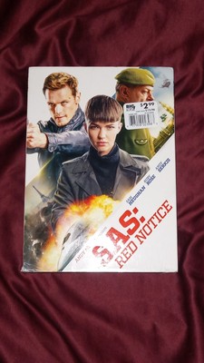 Sas: Red Notice (DVD, 2021) Brand New / Factory Sealed / Unopened