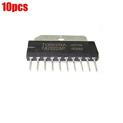 10Pcs Power Amplifier Output TA7222 TA7222AP Audio Ic New ip *wq
