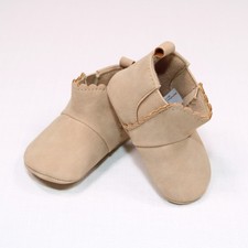 Baby Girl Carter's Tan Desert Boots Crib Shoes Size 0-3m
