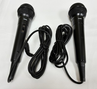 ION Audio wired dynamic microphones Set of 2