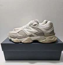 New Balance 9060 Oatmeal Beige Mesh Suede Men's Shoes Sz 11.5 (U9060JBC)