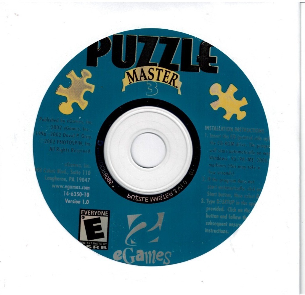 パズルマスター3 Windows98/Me/2000/XP PCゲーム パズルマスター3 Windows98/Me/2000/XP PCゲーム Puzzle Master