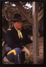 John Wayne Rio Lobo 1970 Western Union Army Camera Original 35mm Transparency 