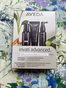 AVEDA 3 pcs Invati Advanced SET shampoo conditioner treat travel sz.