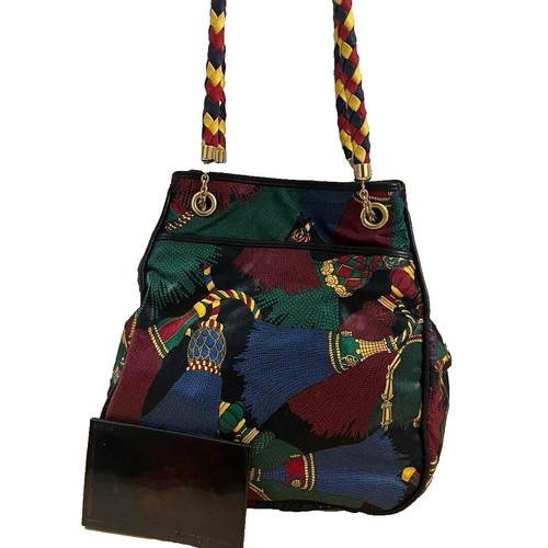 Bottega Veneta 90s Nylon Shoulder Bag Made in Italy Vintage 
