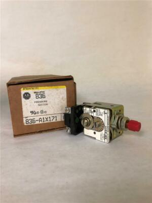 #ad Allen Bradley Pressure Switch 836 A1X171 $406.20
