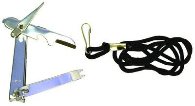 Eagle Claw 03060-002 Jumbo Line Clipper 4'' With Lanyard