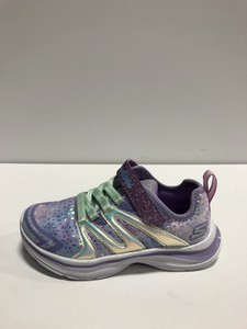 girls purple skechers