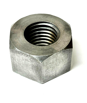 (1) 1-1/8'' -7 Heavy Hex Nut Left Hand Thread Reverse Extra Wide 1.125 1-1/8-7