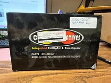 *NEW Clear Alternatives Integrated LED Smoke Tail Light, #CTL-0095-IT, R6*