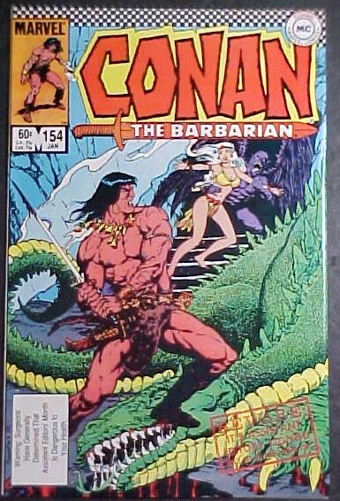 Conan The Barbarian #154! Fn+ 1984 Marvel Comics