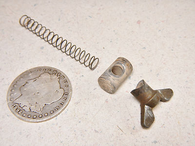 95 KAWASAKI BAYOU KLF220 FRONT BRAKE CABLE ADJUSTER NUT SPRING