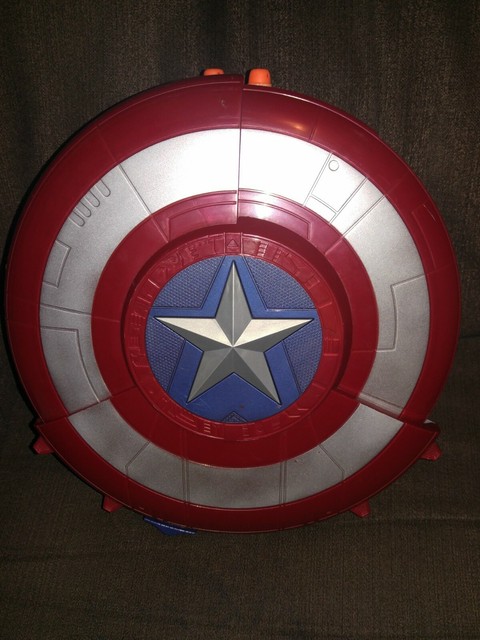 captain america civil war blaster reveal shield