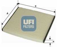 UFI Innenraumfilter Partikelfilter FüR Toyota Yaris SCP1_ NLP1_ NCP1_ Subaru
