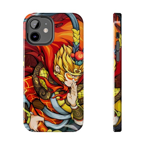 Monkey King Cartoon Tough Phone Case, Extra Layer Protection, iPhone Samsung - Picture 20 of 36