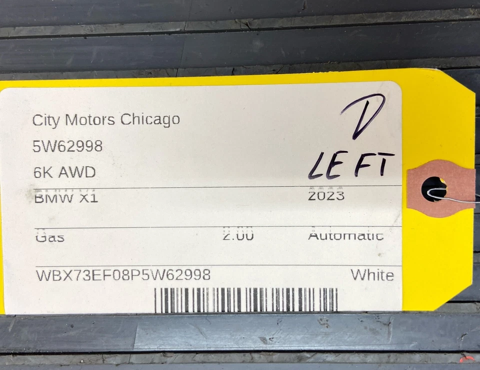 2023-2024 BMW X1 U11 Left Lower Underbody Shield Splash Guard OEM *NOTE* - Image 2 of 4