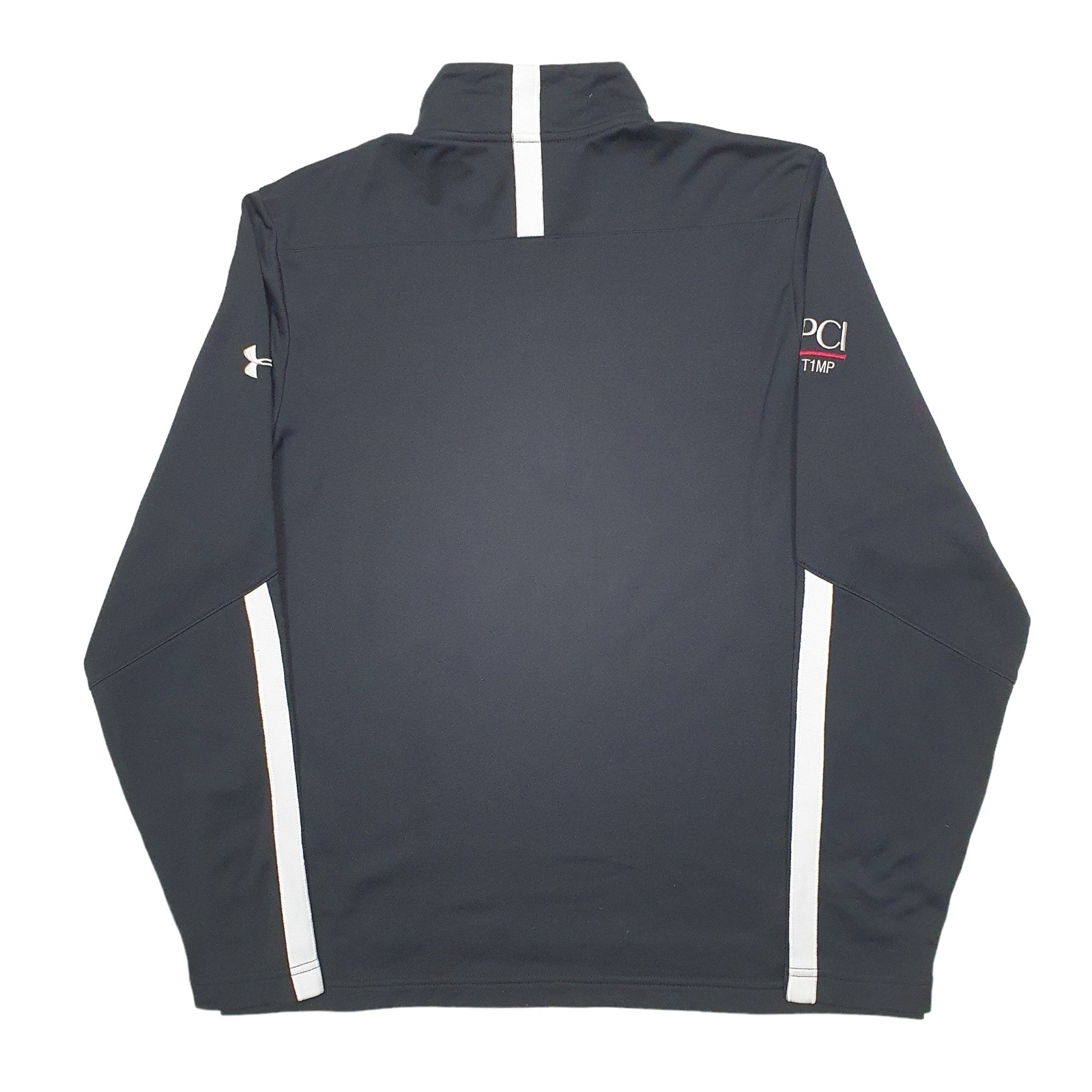UNDER ARMOUR 1/4 Quarter Zip Active Polyester Jumper Sweatshirt Mens M image 3