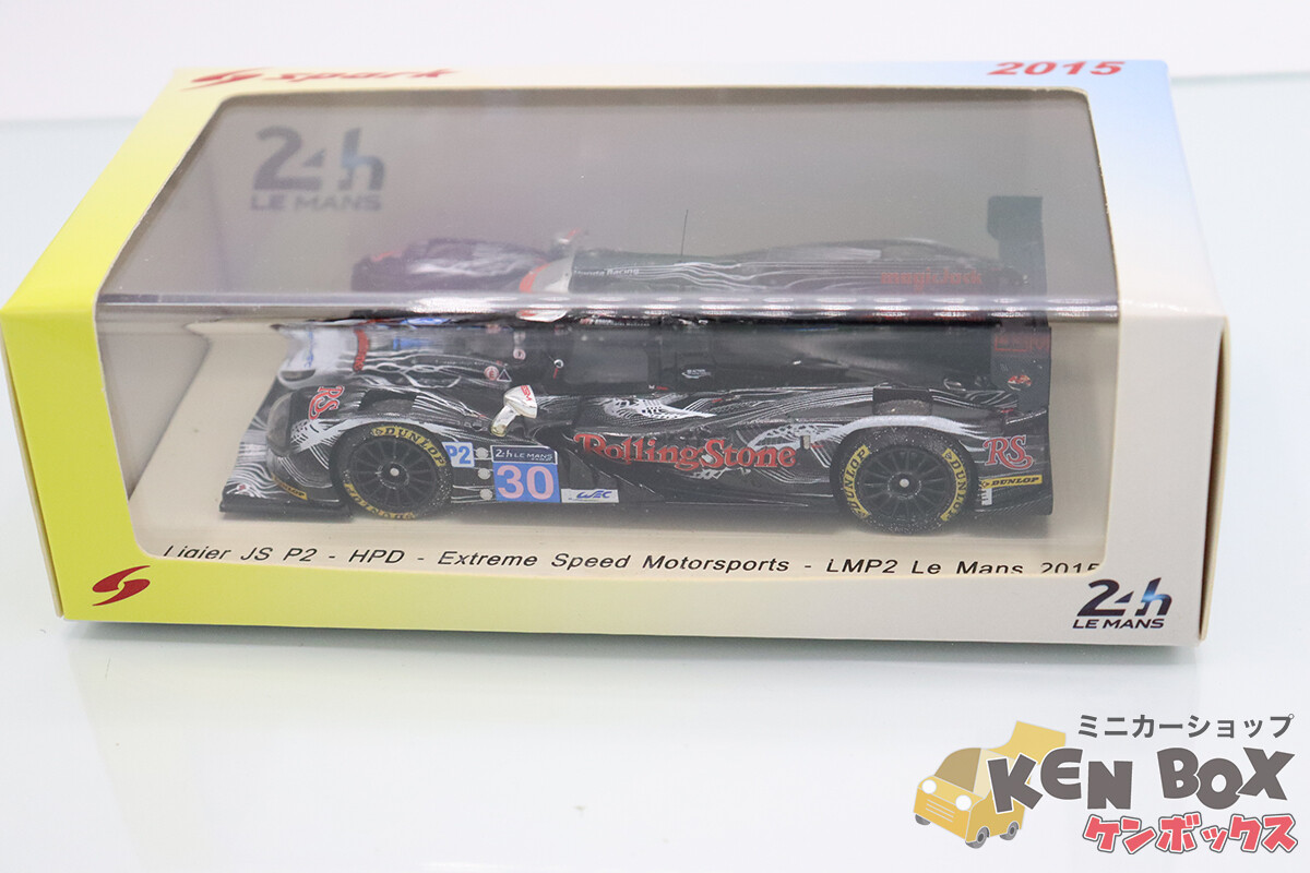 Used S 1/43 Spark S4647 Ligier Js P2 Hpd Extreme Speed Used S 1/43 Spark S4647 Ligier Js P2 Hpd Extreme Speed