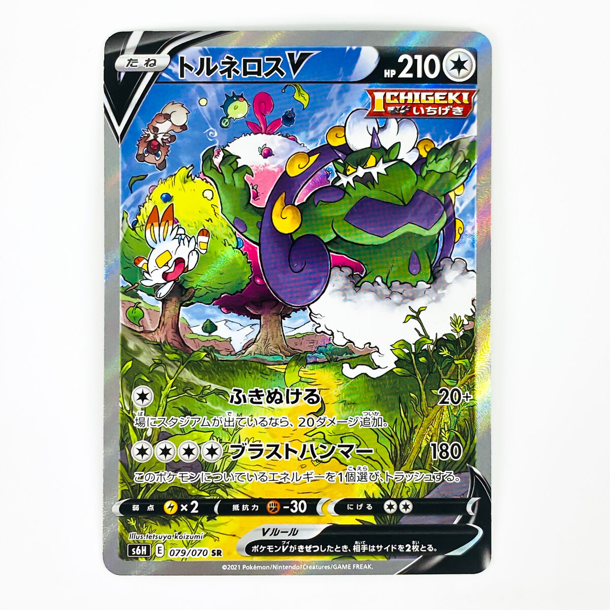 Tornadus V SR 079/070 S6H Silver Lance - Pokemon Card Tornadus V SR 079/070 S6H Silver Lance - Pokemon Card