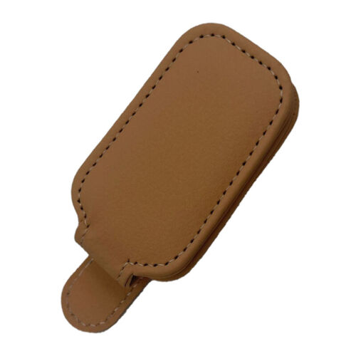 Car Leather Sunglasses Clip Sun Visor Mount Fastener Ticket Glasses Holder - Picture 22 of 22
