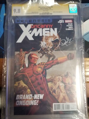 Uncanny X-Men #1 CGC 9.8 (2012) - Mister Sinister app - Regenesis