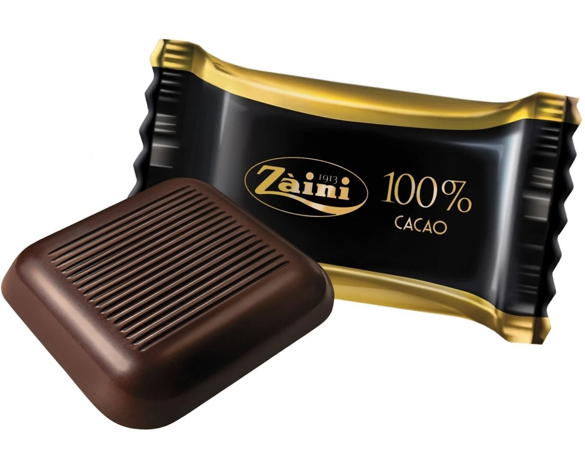 Zaini Premium Extra Dark Chocolate Bars With 100% Cocoa