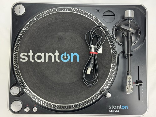 Stanton T.55 USB Belt Drive DJ Turntable W/USB Connectivity
