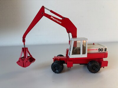 Poclain Mobilbagger 90P mit Greifer  Conrad #2896/2898   1:50