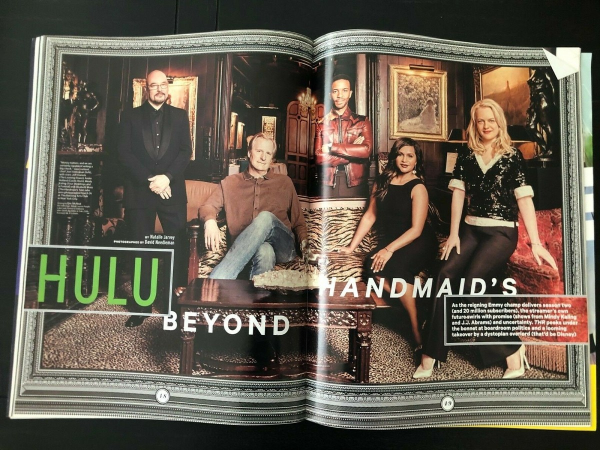 Hollywood Reporter Mag Mindy Kaling Elisabeth Moss Andre Holland