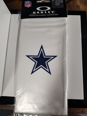 New Oakley NFL Microfiber Bag Dallas Cowboys Pouch Case Sunglasses