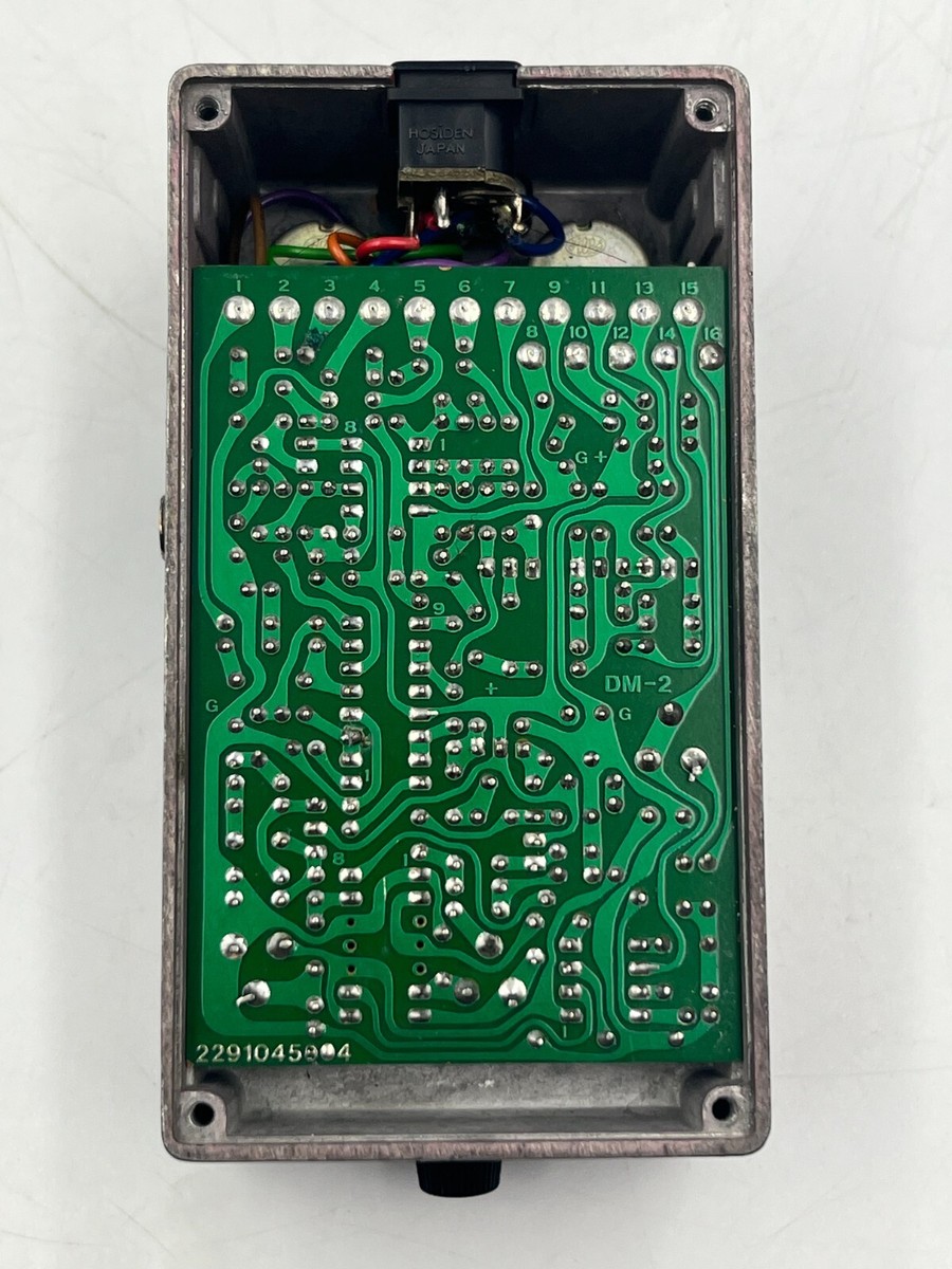 ランペイジ　BOSS DM-2 BOSS DM-2 Delay Late Type MN3205 MN3102 1983 Made in Japan