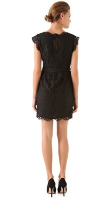 Joie Lebanon Lace Dress Navy Blue Size Medium | eBay