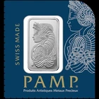 1 gram Platinum Bar PAMP Suisse Fortuna from Platinum Multigram 9995 Fine