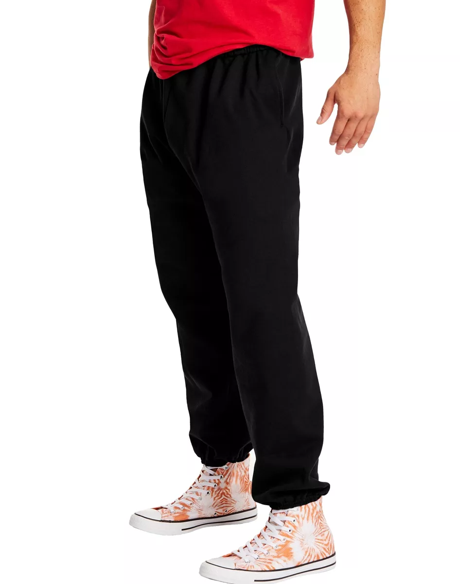 Hanes Men's Fleece Sweatpants w/ Pockets Ultimate Cotton Sport Heavy 32  Inseam