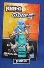 Kre-O GI Joe Cobra Ninja Viper Mini Figure 2012 Loose Kreo Series 1 Hasbro Lego