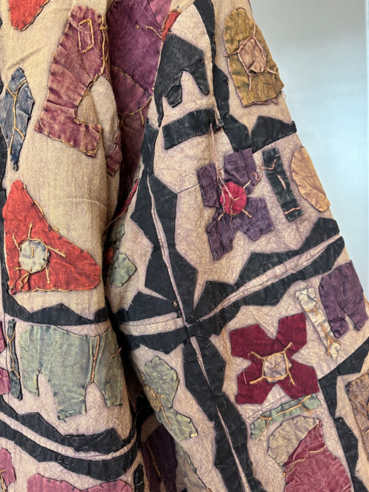 Vintage Indian Patchwork Handmade Elephant Long W… - image 16