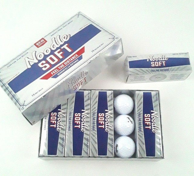 Taylormade Noodle Long and Soft White Golf Balls 15 Ball Packs eBay