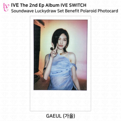 IVE The 2nd EP Album IVE SWITCH Soundwave 1st Lucky Draw Photocard