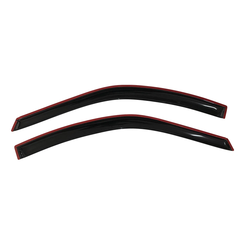 For 92-96 Honda Prelude Acrylic Window Visors Rain Guard Shade w/ Rainbow Sport - Изображение 3 из 4