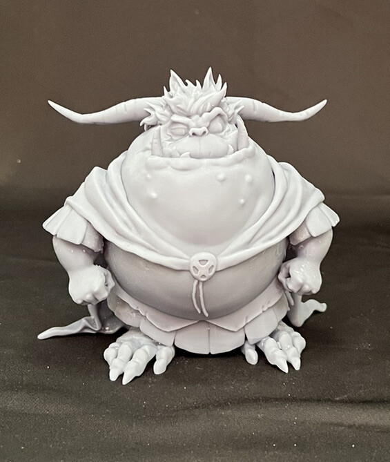 Goblin Unpainted 5” Resin Figure Rankin Bass The Hobbit Lord of The Rings