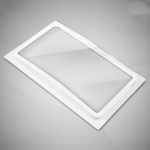 22"x14" Inner Dome with Clear Window White Plastic For RV Skylight Opening