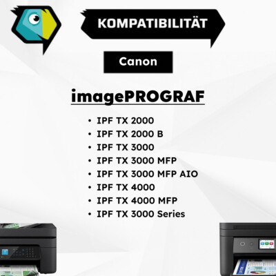Druckerpatronen kompatibel zu Canon 2353C001 / PFI-710MBK imagePROGRAF IPF TX