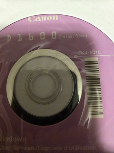 canon d1600 series DVD-ROM FK4-6010 disc - Picture 2 of 3