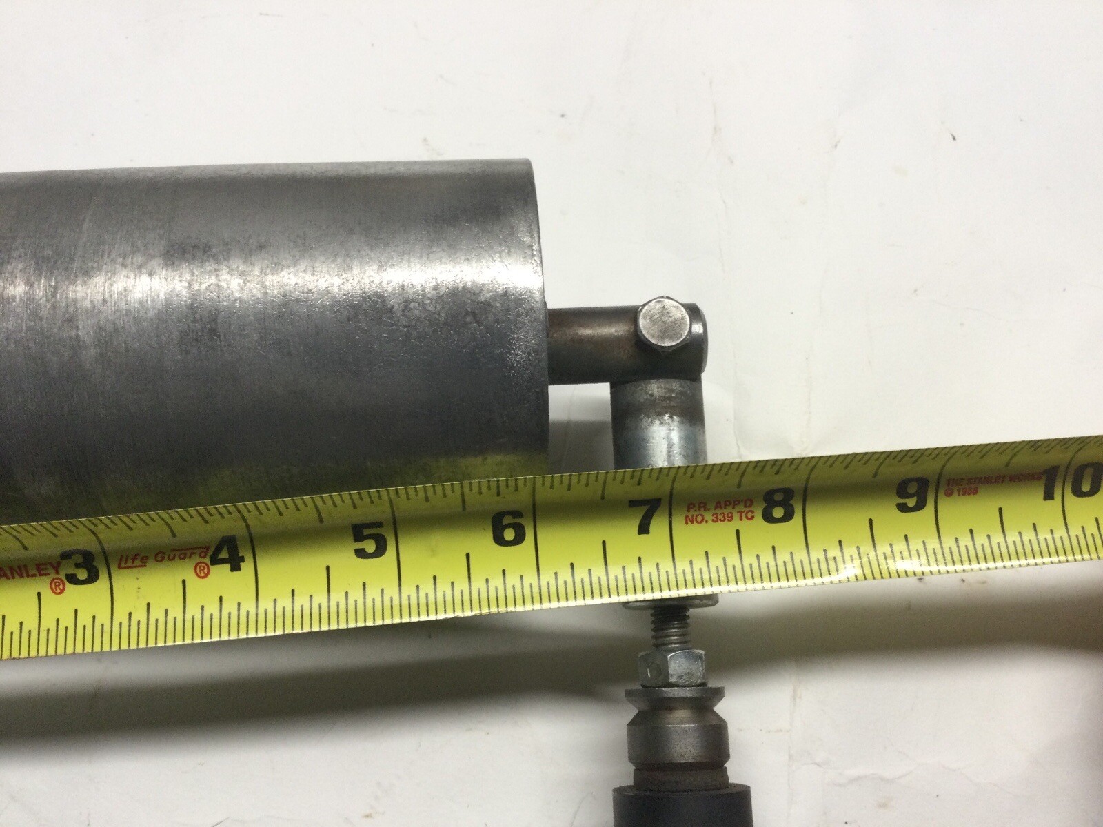 ToolKraft 335 Sander Idler Drum Roller w/ Post Mounts Assembly, 6” X 48