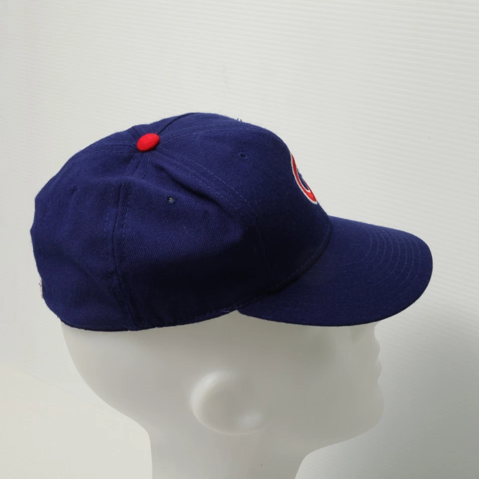 Vintage Chicago Cubs Hat Cap New Era Pro Model 7 1/8 Wool MLB Diamond Collection - Image 4 of 4