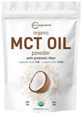 	Organic MCT Oil Powder with Prebiotic Fiber1 Pound16 Ounce	